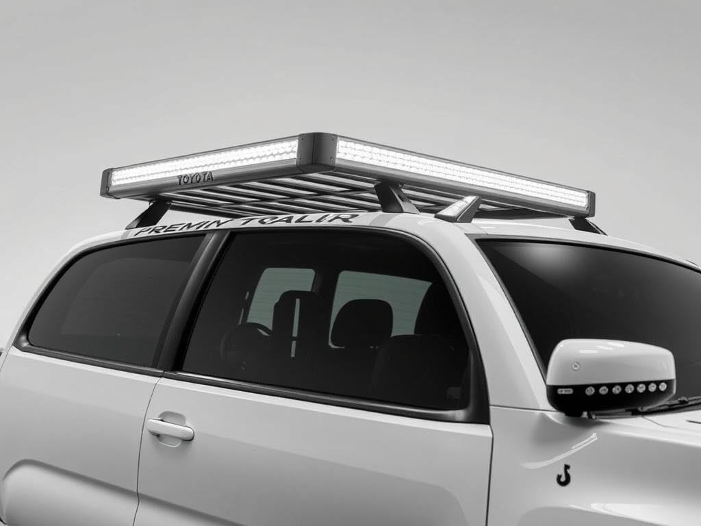 Cali Raised LED Premium Roof Rack - best tacoma roof rack with light bar