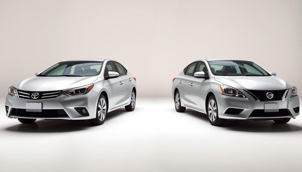 Compact Sedan Comparison Corolla Sentra