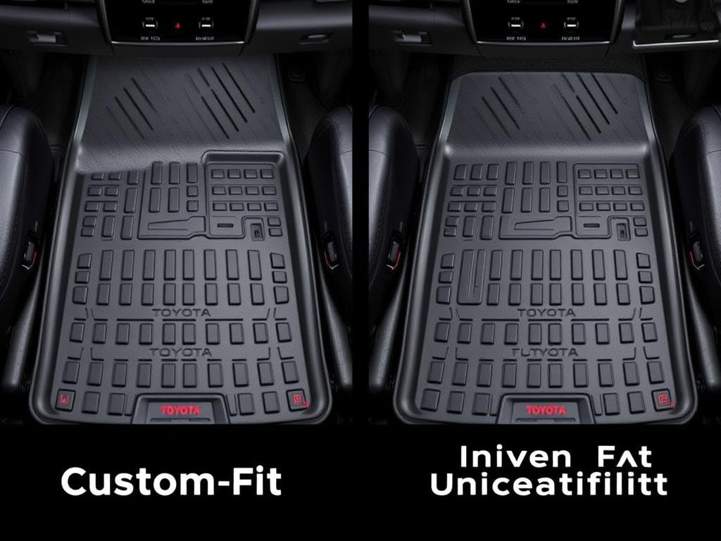 Custom-fit vs universal floor mats for Toyota Tacoma - best floor mats for Toyota Tacoma comparison