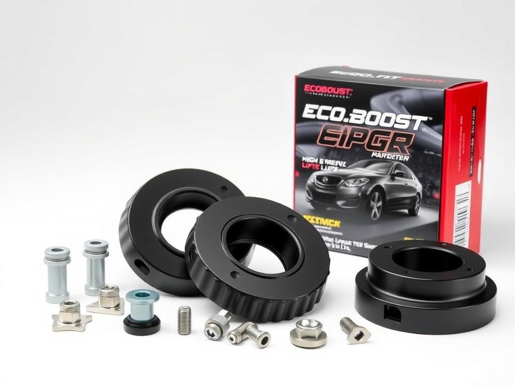 EcoBoost 1-inch spacer lift kit for Toyota Corolla with high-density polyurethane components