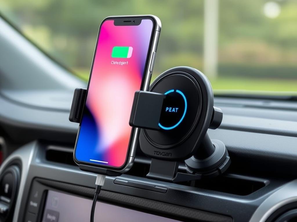 Offroam Qi2 Charging Toyota Tacoma Phone Mount - best wireless charging Toyota Tacoma phone mount 2025 review