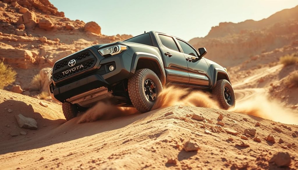 TRD Pro off-road performance testing