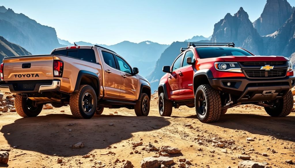 Tacoma and Colorado Truck Performance Comparison