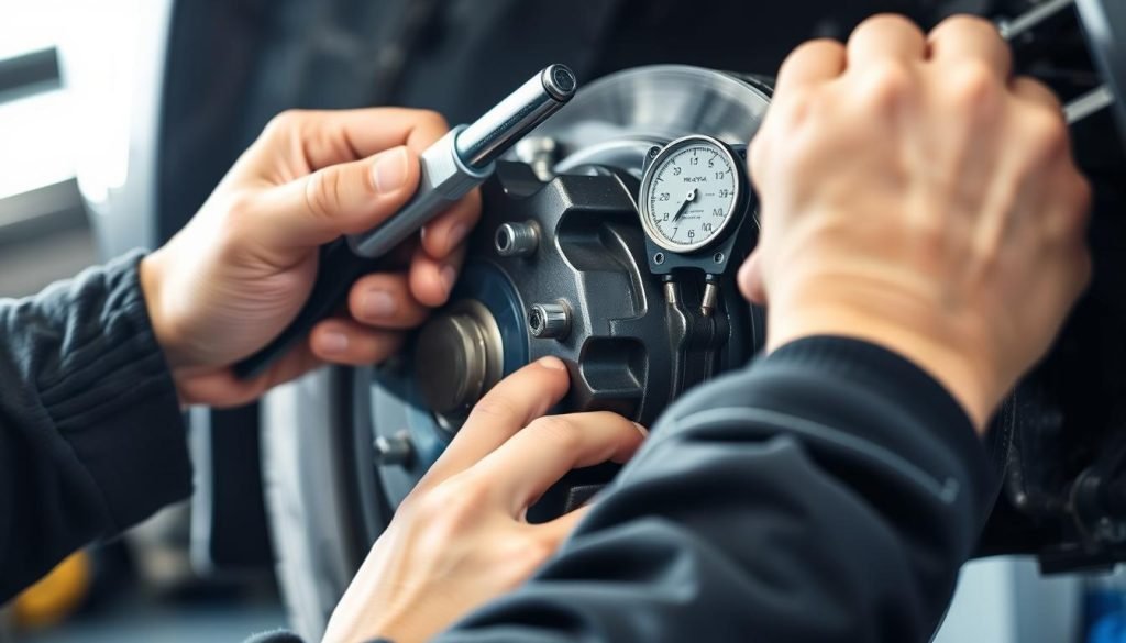 Tacoma brake maintenance inspection