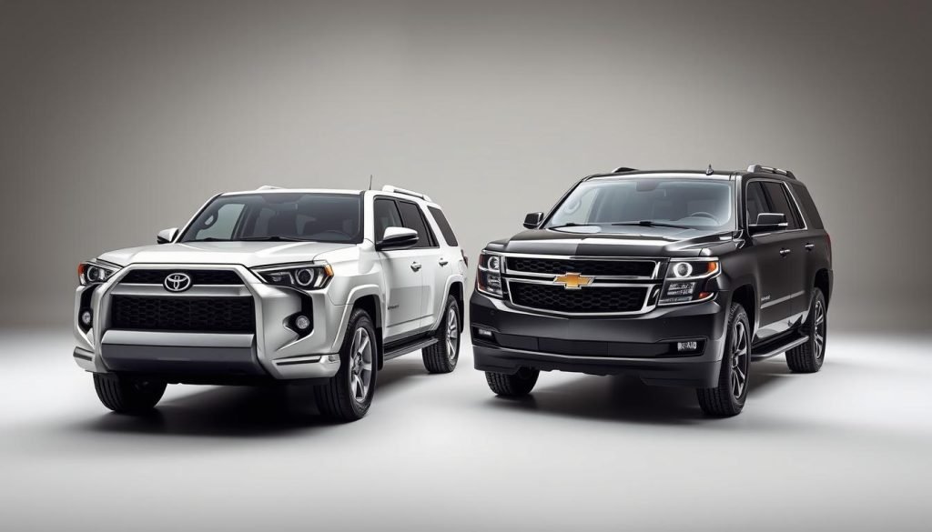 Toyota 4Runner and Chevrolet Tahoe Safety Features