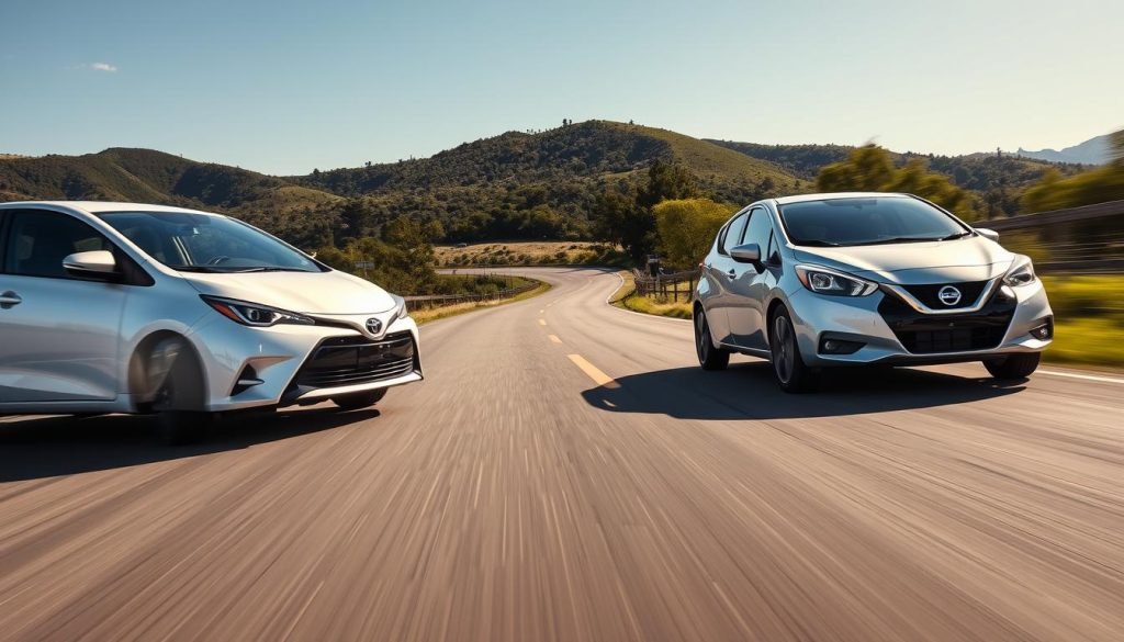 Toyota Corolla and Nissan Versa Driving Performance