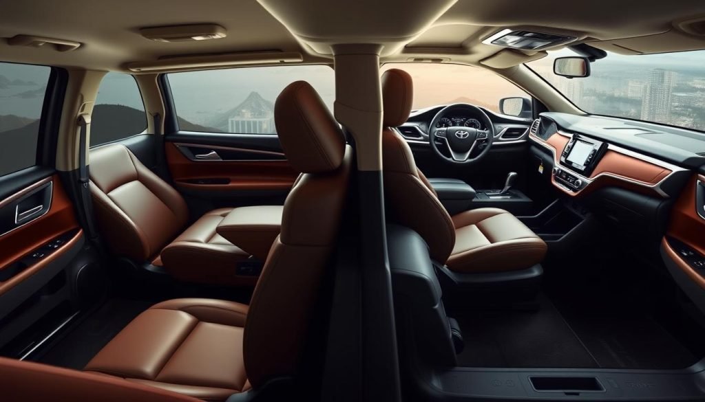Toyota Highlander and GMC Acadia Interior Comparison