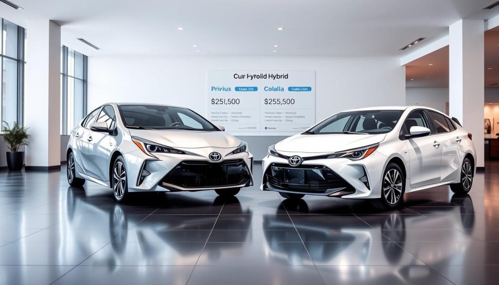 Toyota Hybrid Pricing Comparison
