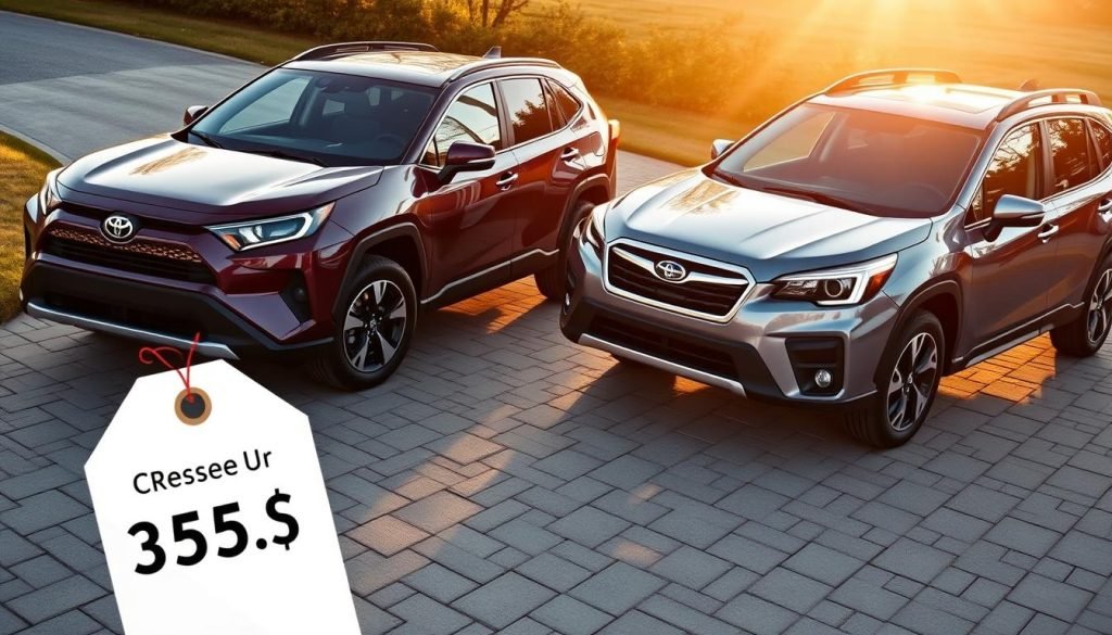 Toyota RAV4 and Subaru Forester Resale Value Comparison