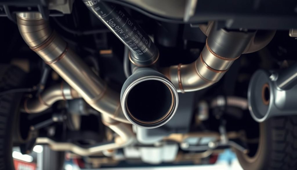 Toyota Tundra exhaust system inspection