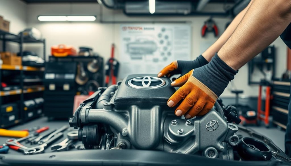 Toyota engine safety precautions
