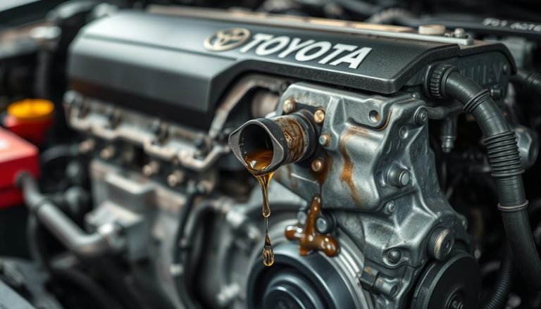 Toyota oil leak