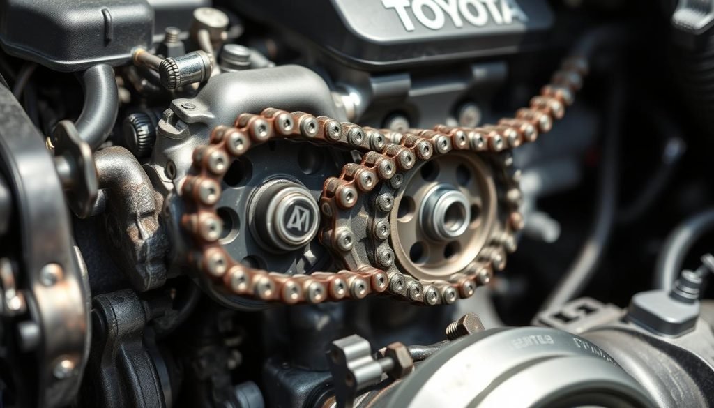 Toyota timing chain rattling symptoms