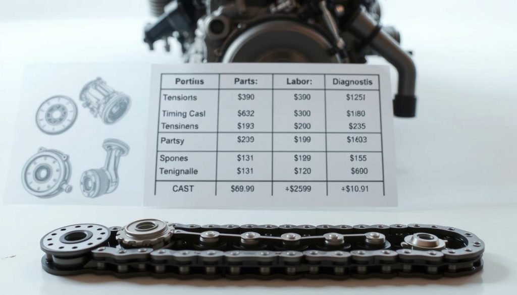 Toyota timing chain repair cost breakdown