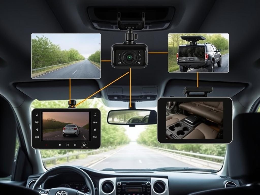 Vantrue N5 - best multi-channel dash cam for Toyota Tacoma 2025 review
