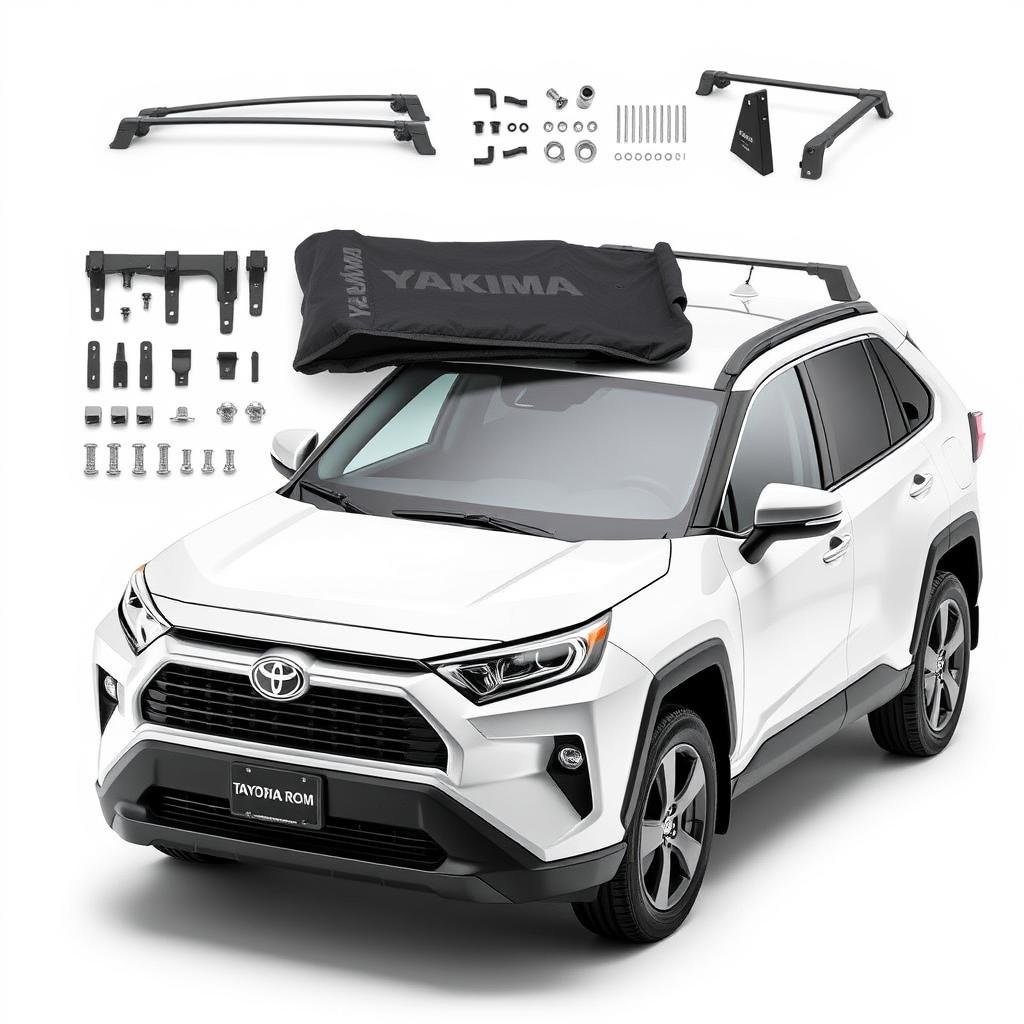 Yakima BaseLine Toyota RAV4 roof rack - best roof rack for Toyota RAV4 2025 review