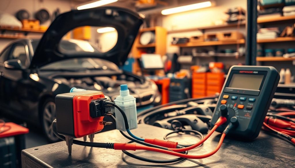 fuel pump relay electrical testing