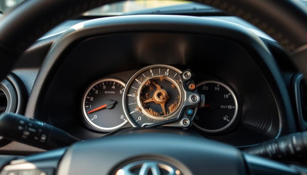 throttle body symptoms Toyota dashboard