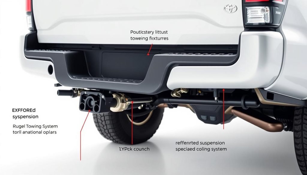 toyota tacoma tow package features