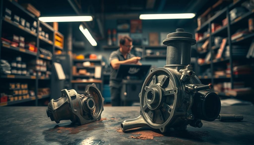 water pump failure diagnosis