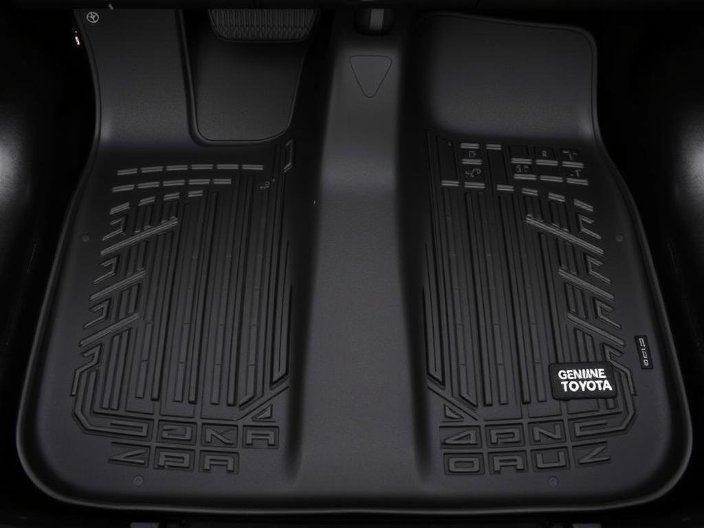 Genuine Toyota All-Weather Floor Mats - best floor mats for Toyota Camry 2025