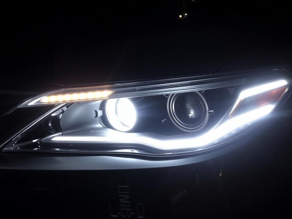 LASFIT LS Plus Series LED Headlights installed on Toyota Camry - best LED headlight for Toyota Camry 2025 review