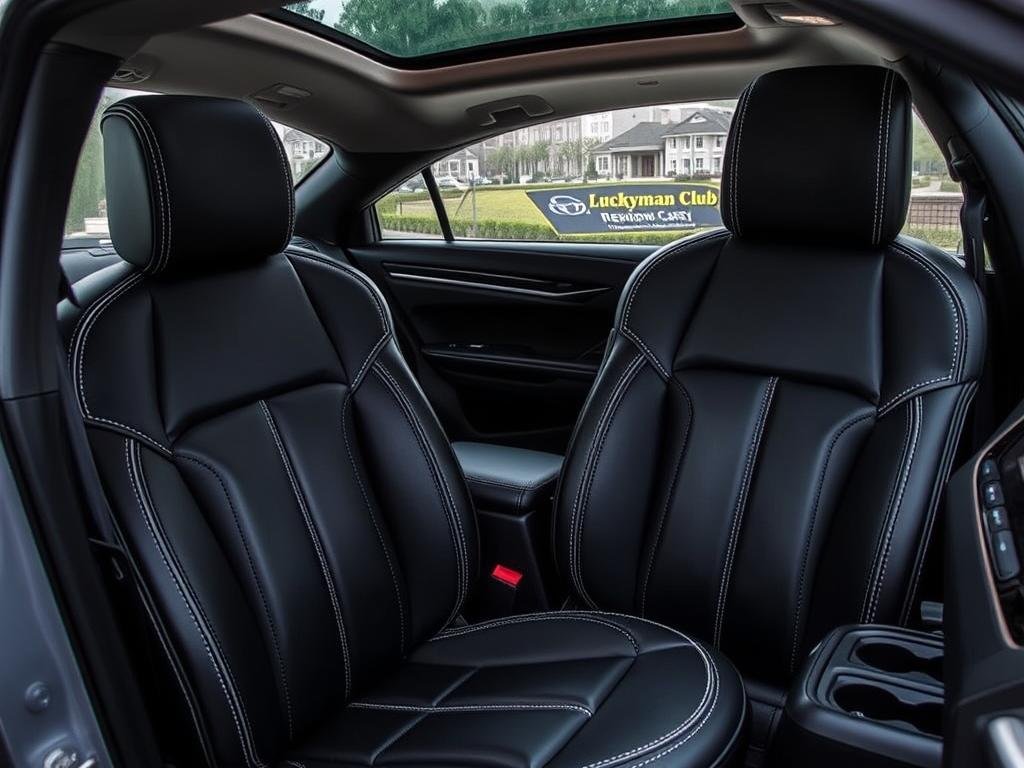Luckyman Club Toyota Camry leather seat covers - best seat cover for Toyota Camry 2025 review