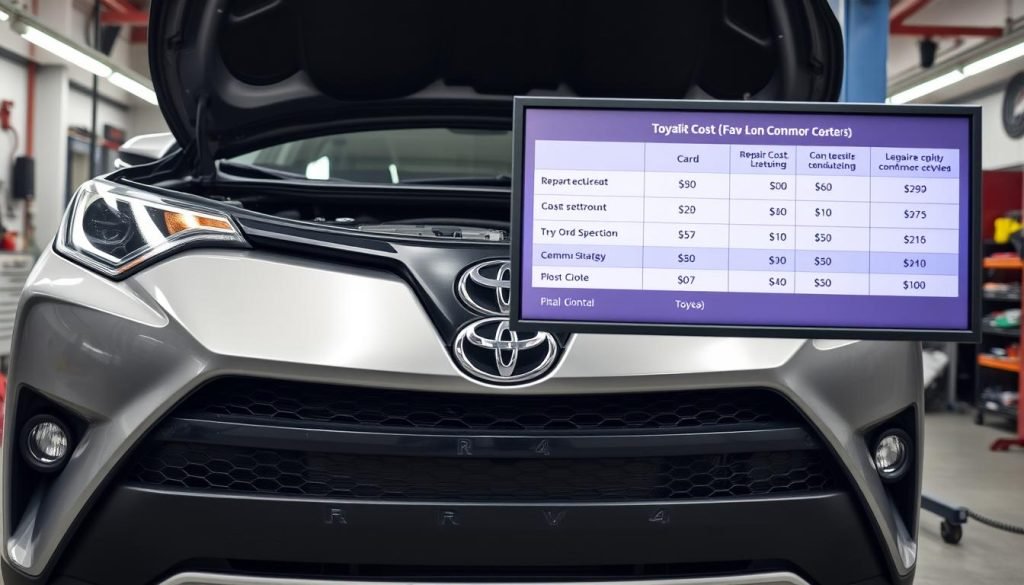 RAV4 repair costs comparison