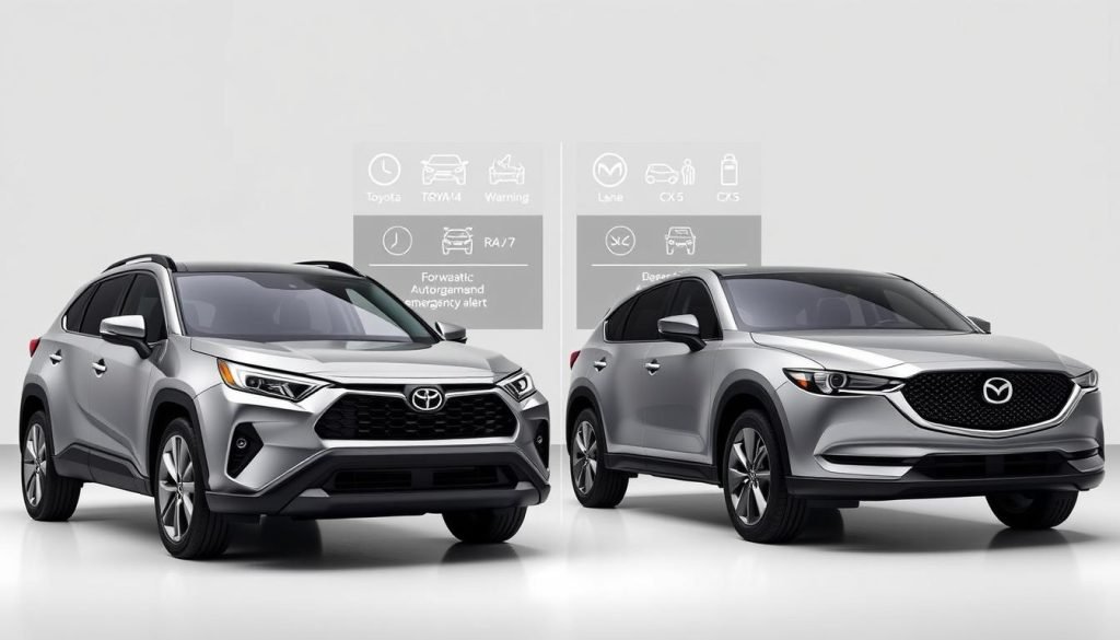 RAV4 vs CX 5 Safety Features Comparison