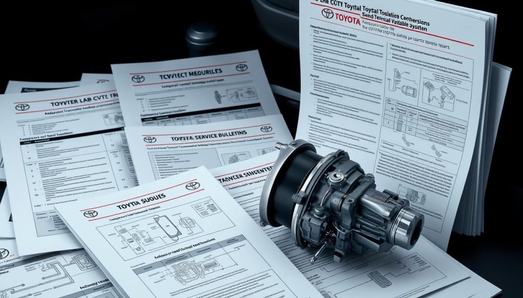 Toyota CVT TSBs