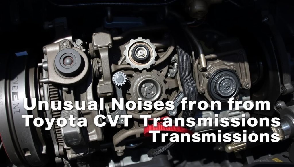 Toyota CVT transmission issues