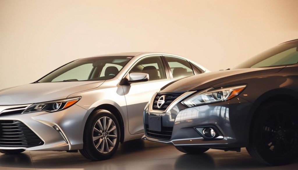Toyota Camry and Nissan Altima Pricing Comparison