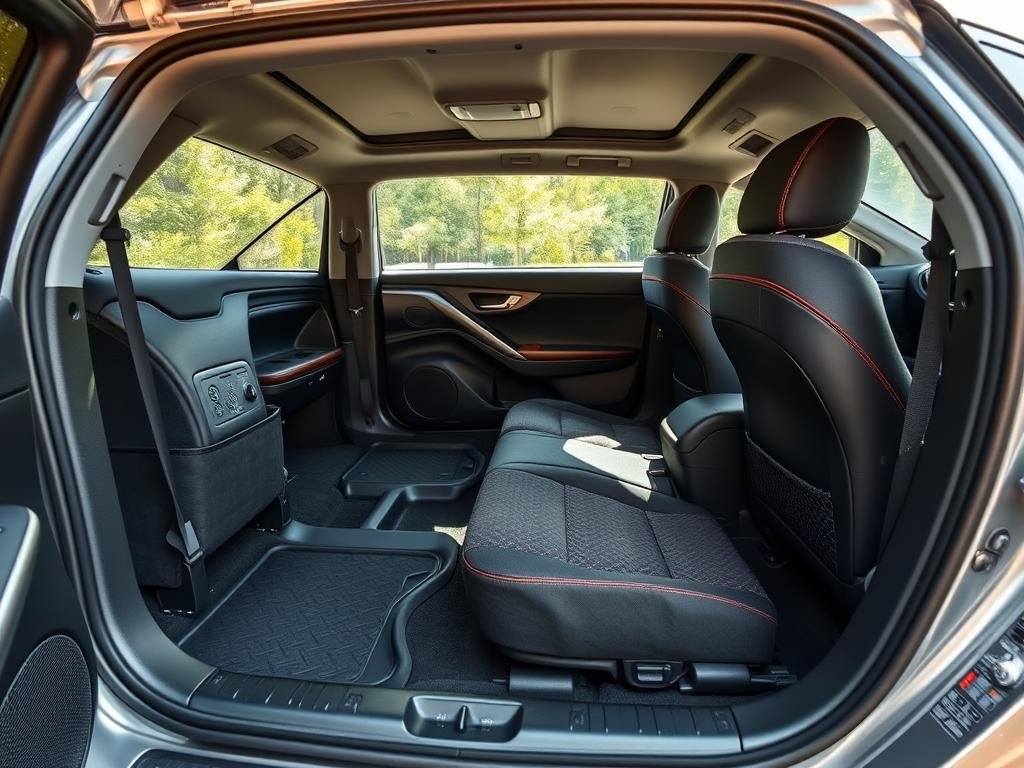 Toyota Camry with premium interior accessories - best floor mats for Toyota Camry