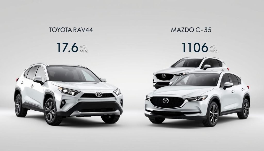 Toyota RAV4 and Mazda CX-5 Fuel Efficiency Comparison